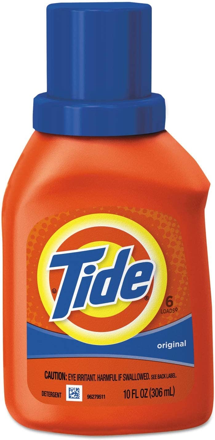 Tide Liquid Laundry Detergent, Original Scent, Travel Size 10oz (3 Pack)